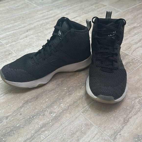 Adidas men’s Cloudfoam Executor black high tops – size 7 1/2 ￼ - Picture 1 of 8